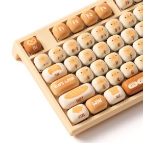 Bàn phím MonsGeek MG108B Bun Wonderland (RGB / Hotswap / Piano Pro SW/ Multi-mode) - Ảnh 2