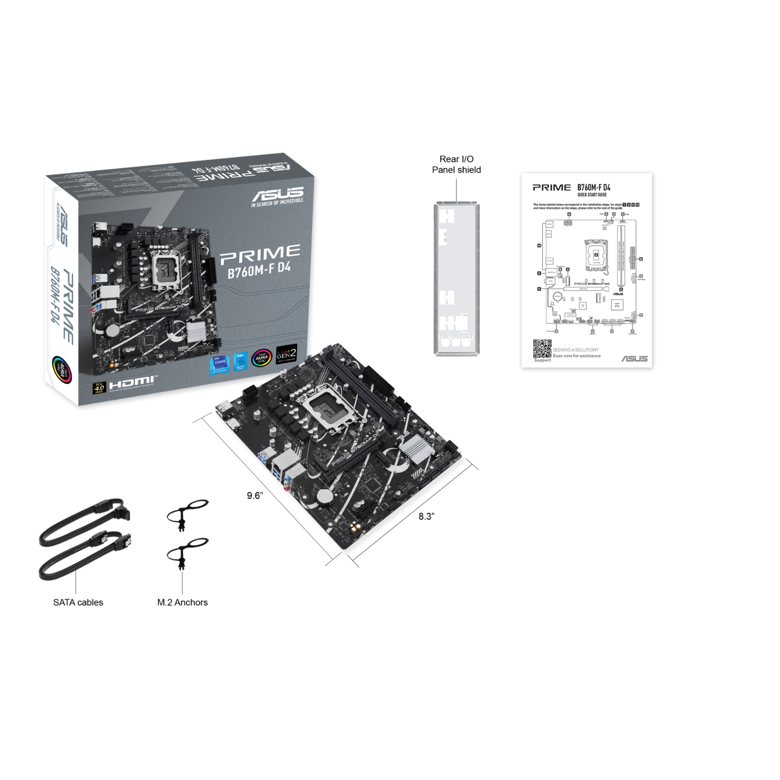 Mainboard ASUS Prime B760M-F D4 - Ảnh 4