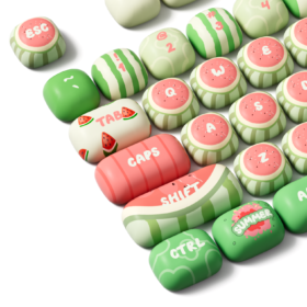 AKKO Keycap set – Watermelon (PBT Dye-subbed / MOG profile / 139 nút) - Ảnh 5