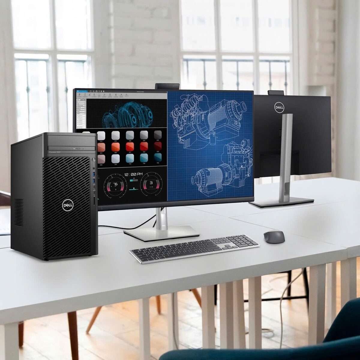 (PC) MÁY TÍNH TRẠM DELL PRECISION 3680 TOWER - Ảnh 4