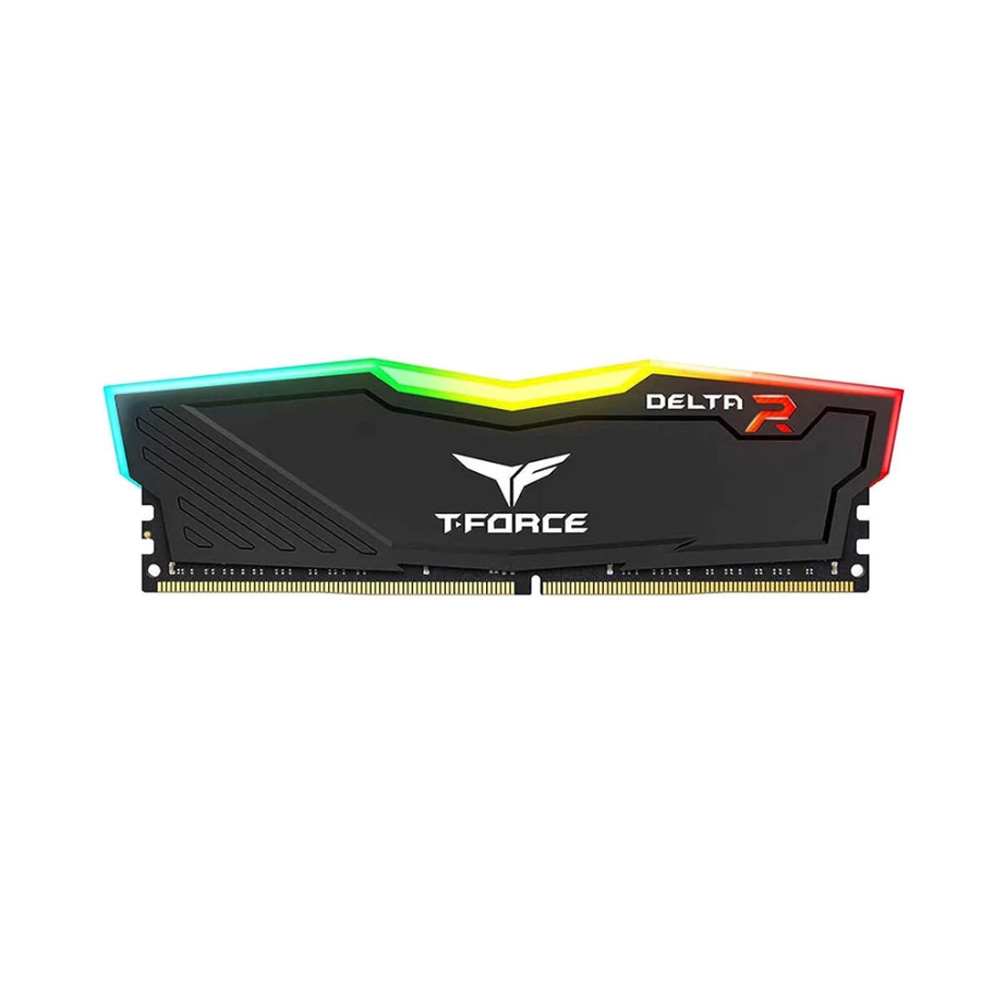 Ram PC TEAMGROUP T-Force DELTA RGB 8GB/16GB DDR4 3600MHz (Đen)