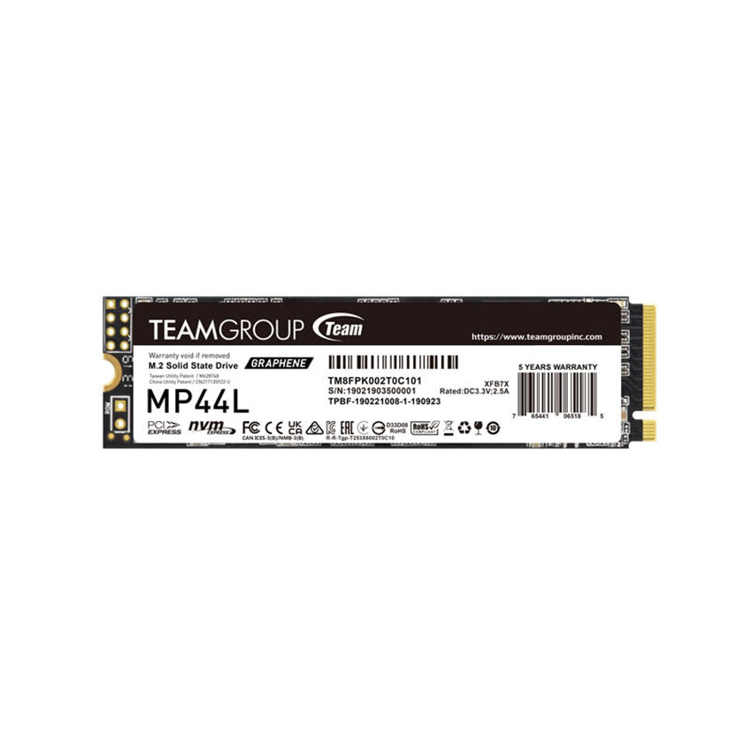 Ổ cứng SSD Teamgroup MP44L 500GB M.2 2280 PCIe 4.0x4 (TM8FPK500G0C101)
