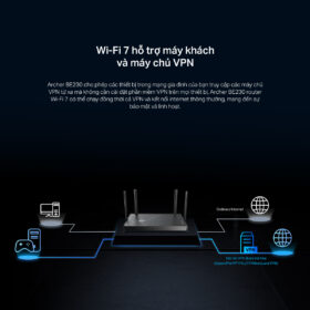 Router Wi-Fi Archer BE230 Wi-Fi 7 đầu tiên tại Việt Nam với chuẩn BE3600 Dual-Band - Ảnh 11