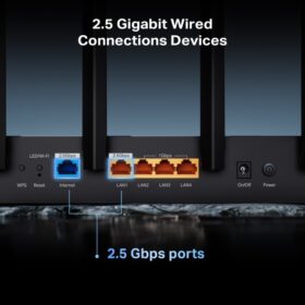 Thiết bị mạng TP-LINK Router Wifi 7 Archer BE400 Băng Tần Kép BE6500 - Ảnh 6