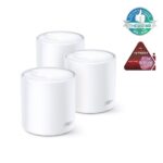 Bộ phát wifi 6 TP-Link Deco X60 (Chuẩn AX/ AX5400Mbps/ 4 Ăng-ten ngầm/ Wifi Mesh/ Dưới 100 User)