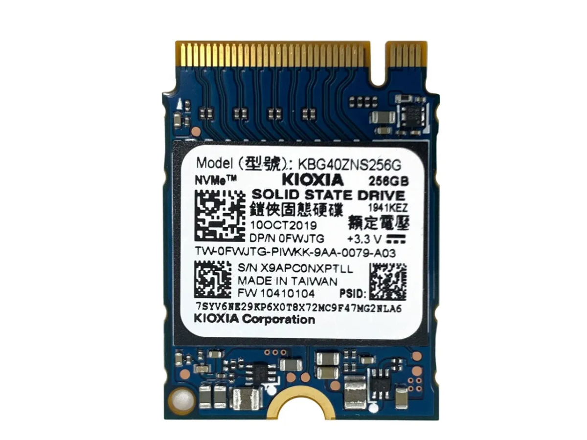 Ổ CỨNG SSD Toshiba Kioxia M2 2230 NVME 256GB - Ảnh 1