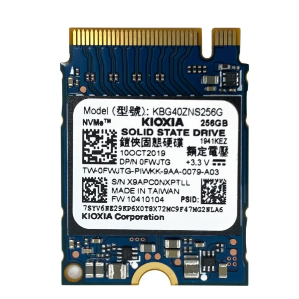 Ổ CỨNG SSD Toshiba Kioxia M2 2230 NVME 256GB