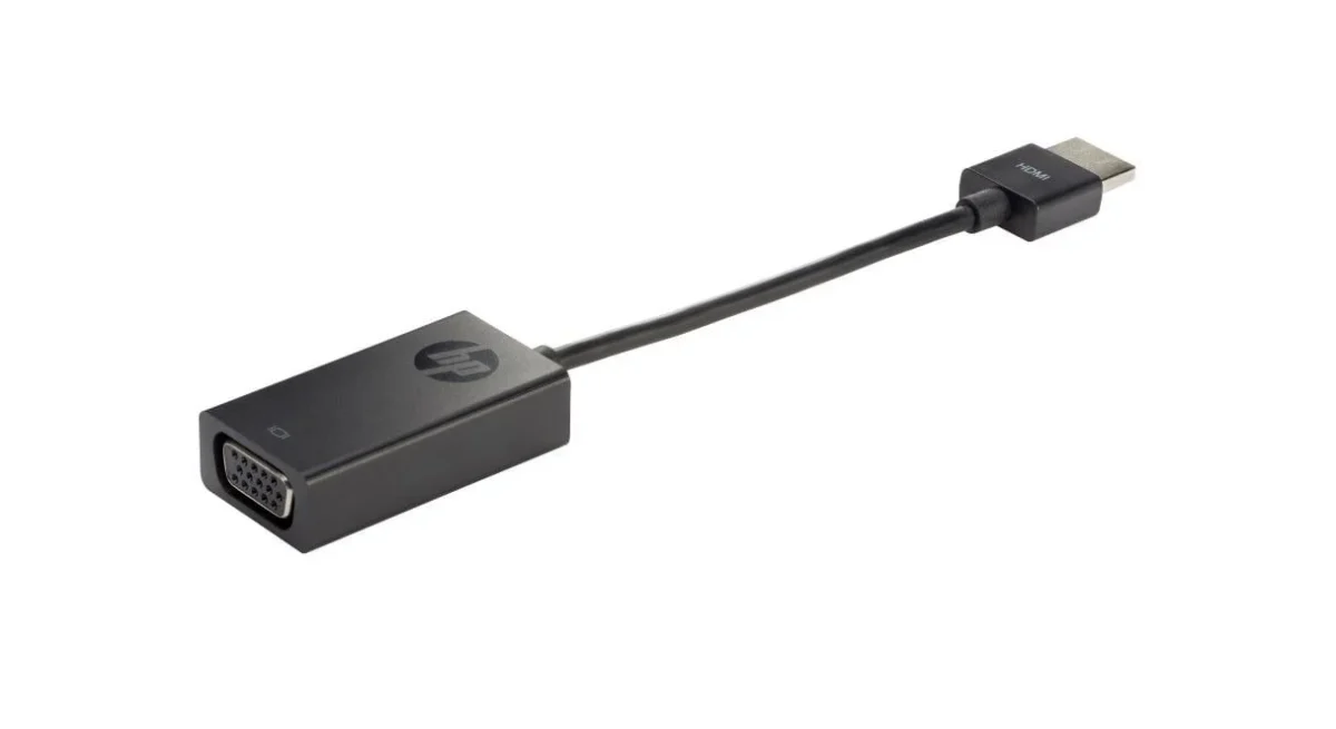 Cáp chuyển đổi cổng kết nối HP HDMI to VGA  Adapter_H4F02AA - Ảnh 1