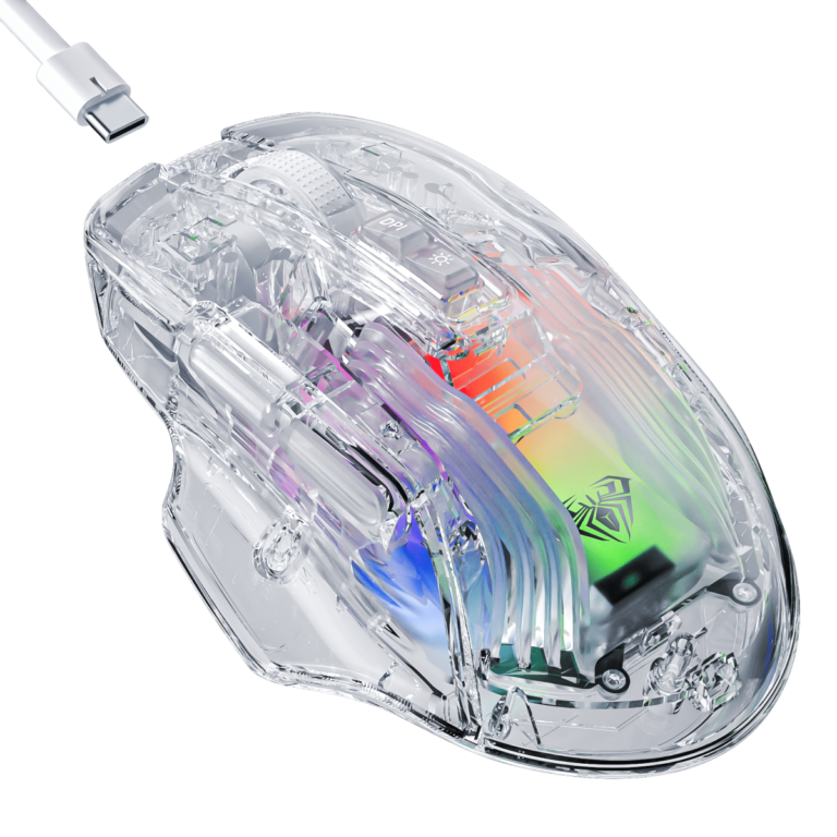 CHUỘT GAMING 2 MODE AULA SC518 - Ảnh 1