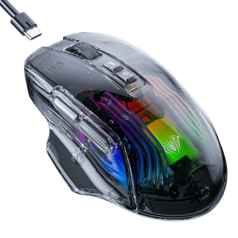 CHUỘT GAMING 2 MODE AULA SC518 - Ảnh 2