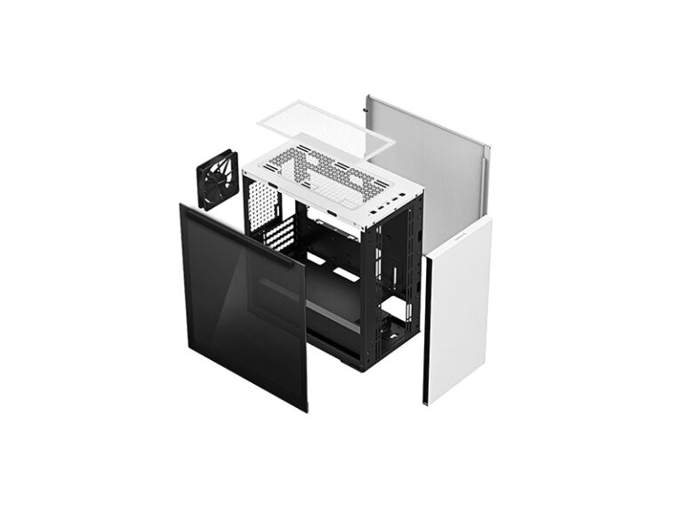 Vỏ case Deepcool MACUBE 110 White - 1 FAN - Ảnh 9