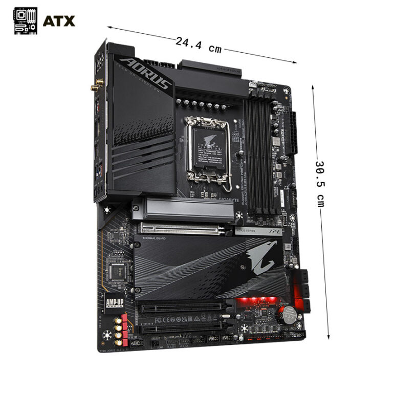 Mainboard Gigabyte Z790 AORUS ELITE AX (Intel Z790, Socket LGA1700, ATX, 4 khe RAM DDR5) - Ảnh 5