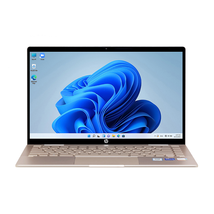 6L295PA-3.jpg (NB) HP Pavilion X360 14-ek0130TU i3-1215U/8GD4/256GSSD/14.0FHDT/FP/WLax/BT5.2/3C43WHr/W11SL/VÀNG - Ảnh 1