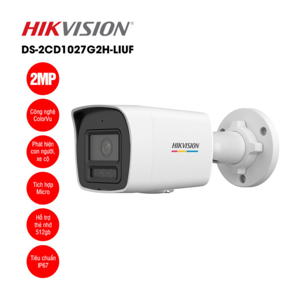 camera-ip-2mp-hikvision-ds-2cd1027g2h-liuf-1-1.jpg Camera IP 2MP thân trụ HIKVISION DS-2CD1027G2H-LIUF - Ảnh 1