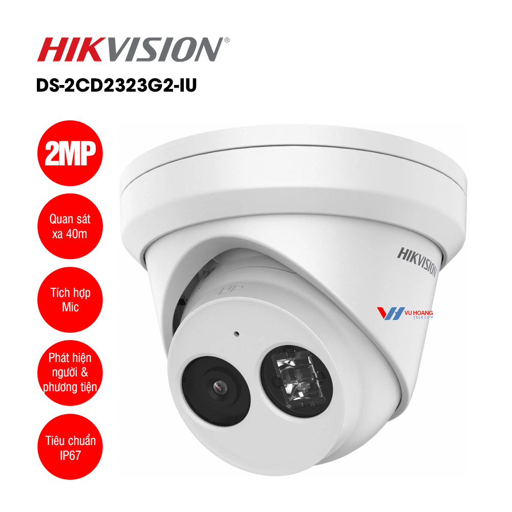 camera-ip-2mp-hikvision-ds-2cd2323g2-iu.jpg Camera IP bán cầu hồng ngoại 2MP Hikvision DS-2CD2323G2-IU - Ảnh 1