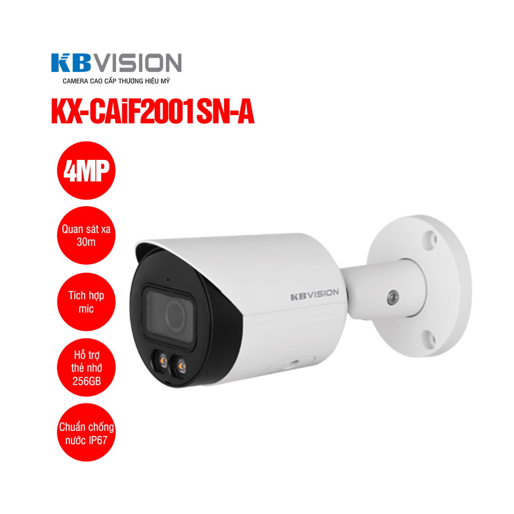 camera-ip-full-color-4mp-kbvision-kx-caif4001sn-a.jpg Camera IP Full Color 4MP KBVISION KX-CAiF4001SN-A - Ảnh 1