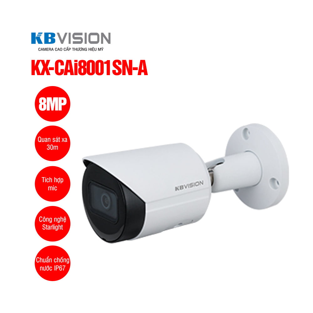 camera-ip-than-tru-8mp-kbvision-kx-cai8001sn-a.jpg Camera IP thân trụ 8MP KBVISION KX-CAi8001SN-A - Ảnh 1