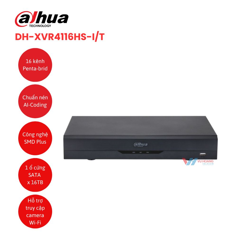 dau-ghi-ip-16-kenh-dahua-dh-xvr4116hs-i-t.jpg Đầu ghi IP 16 kênh DAHUA DH-XVR4116HS-I/T - Ảnh 1