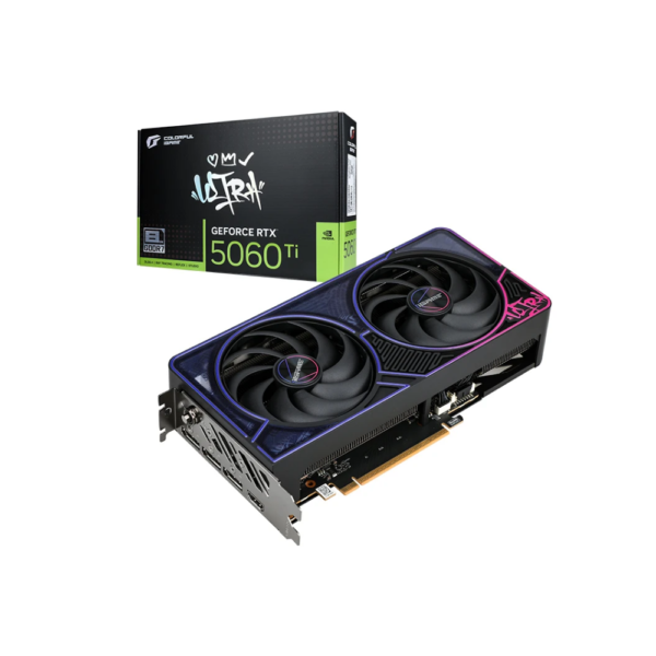 Card đồ họa Colorful GeForce RTX 5060 Ti Gaming DUO 8GB-V