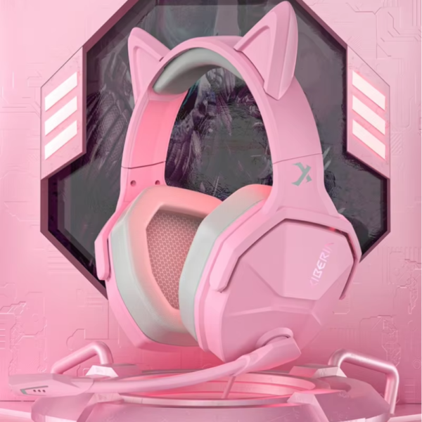 Tai nghe gaming Xiberia V13U Pink