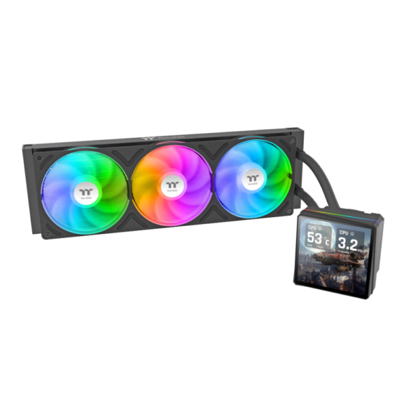 Tản nhiệt CPU Thermaltake TH360 V3 Ultra ARGB Snow (Màn hình LCD) (Trắng)