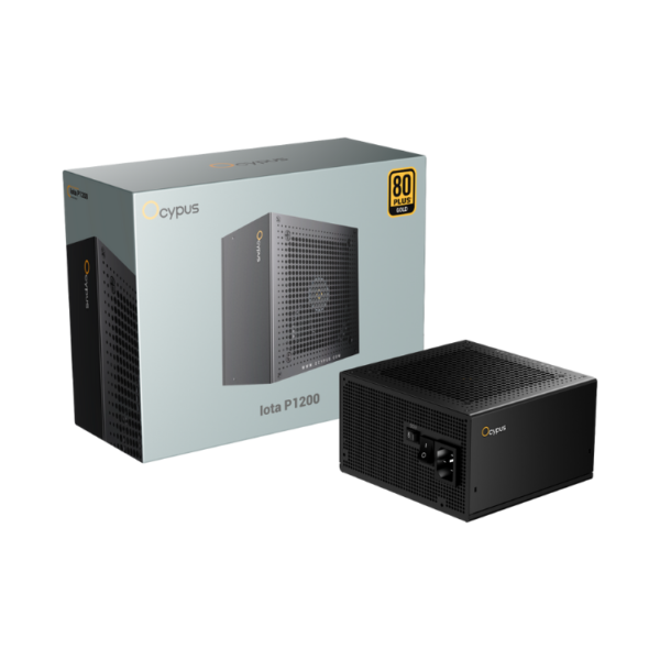 Nguồn máy tính Ocypus Iota P1200 (1200W) 80 Gold Full Modular ATX 3.1 (Màu Đen)
